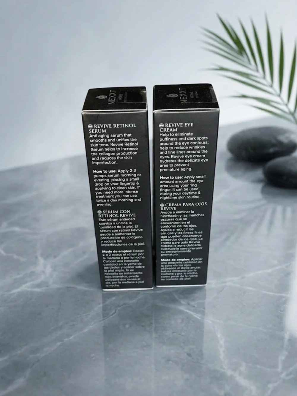 Nexxt Skincare Bundle- Revive Eye Cream & Revive Retinol Serum - Retails $135!